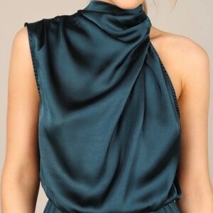 Petal & Pup Savannah One Shoulder Jumpsuit